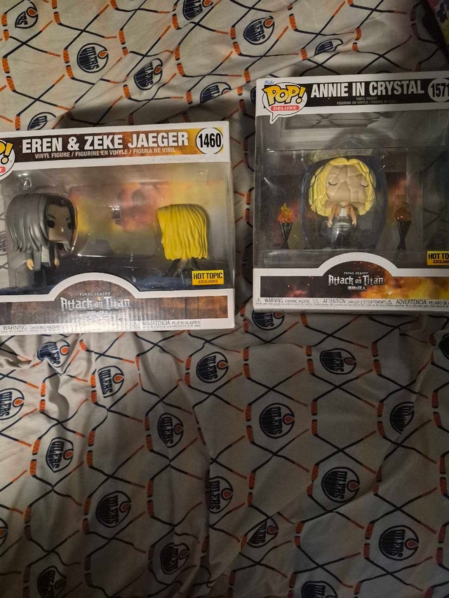 attack on titan funko pop moments