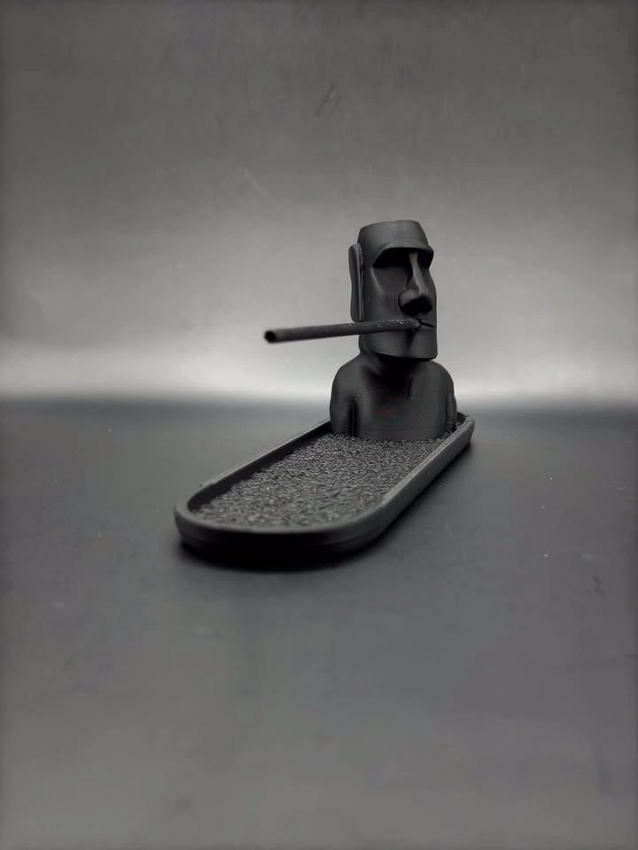 Moai Head Incense Burner - photo 3