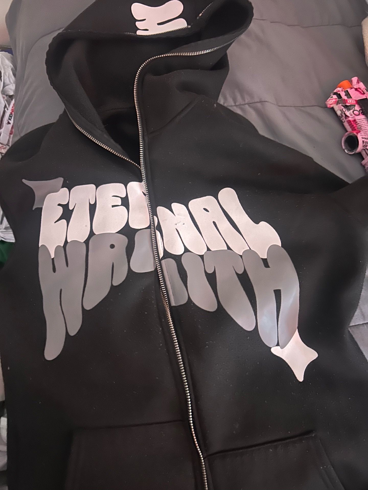 Eternal wraith zip up hoodie
