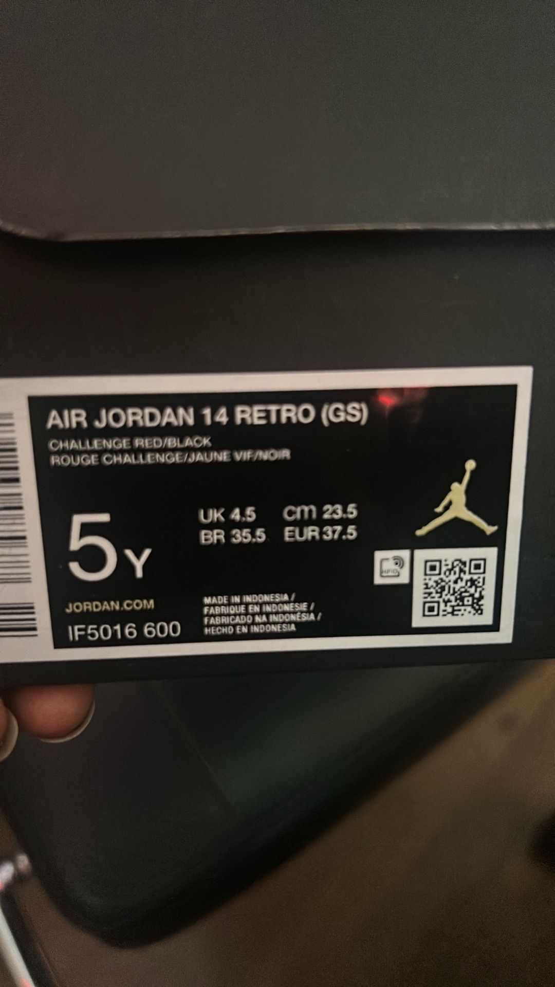 Jordan 14 Ferrari collab