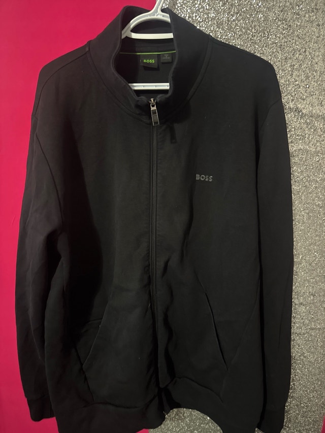 BOSS Full Zip Sweater