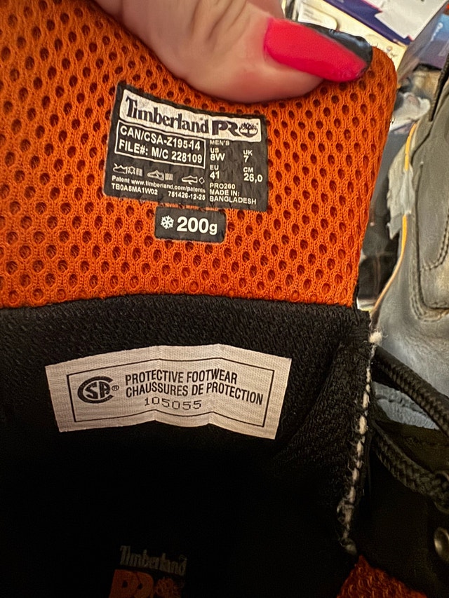 Metatarsal Guard Timberland PRO Work Boots - photo 3