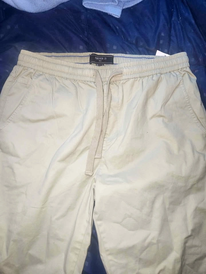 Forever 21 Men Chino Jogger Pants