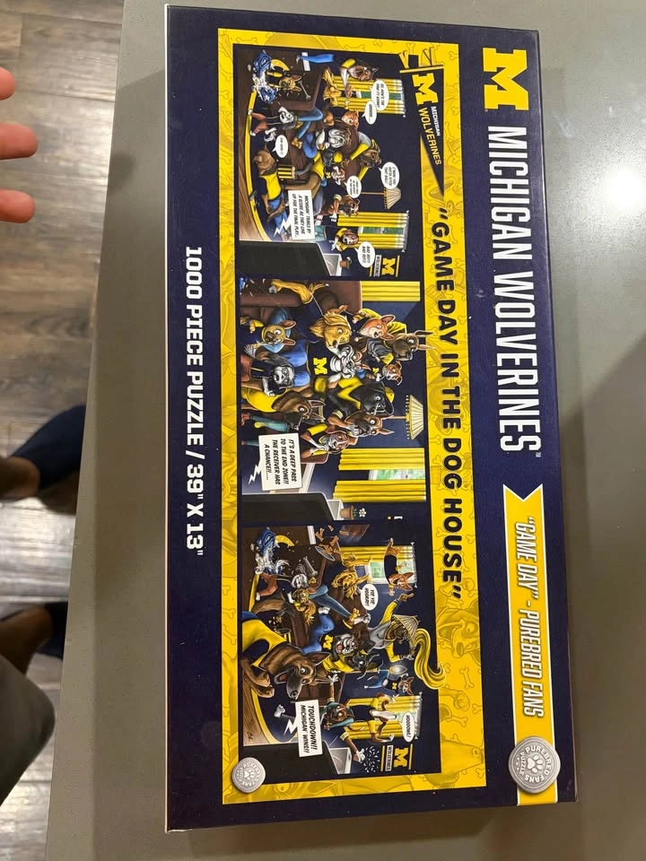 YouTheFan Michigan Wolverines Game Day 1000pc Puzzle - photo 4