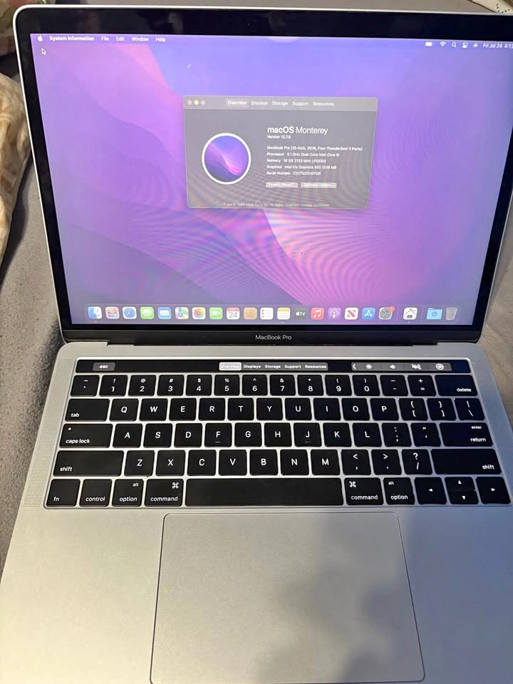 MacBook Pro 2016 13-inch Touch Bar