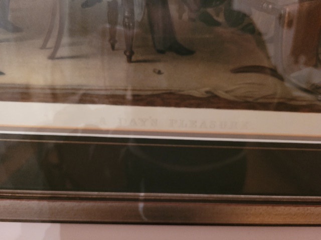 Framed Lithograph: "A Day's Pleasure" by Edward Prentis - photo 2