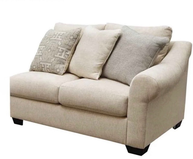 Modern Beige Sectional Sofa with Left-Facing Chaise - photo 5