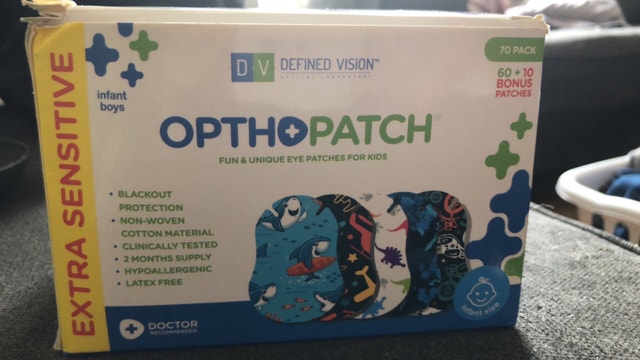 Defined Vision Opthopatch Infant Boys Eye Patches