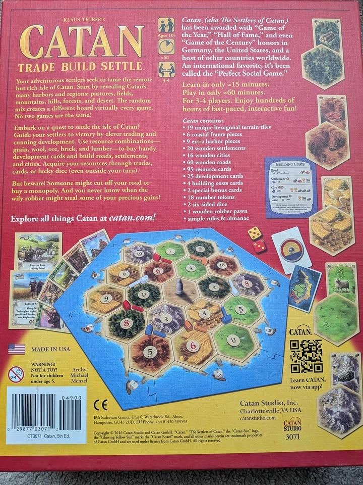 Catan Board Game (5th Edition) - photo 4