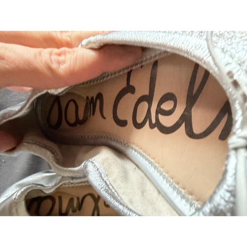 Sam Edelman Silver Women's Size 10 Ballet, GUC