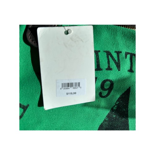 Italian Pavilion Green Vintage Prodotto Artigianle Canvas Bag - photo 4