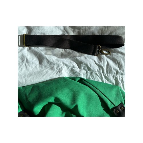 Italian Pavilion Green Vintage Prodotto Artigianle Canvas Bag - photo 5