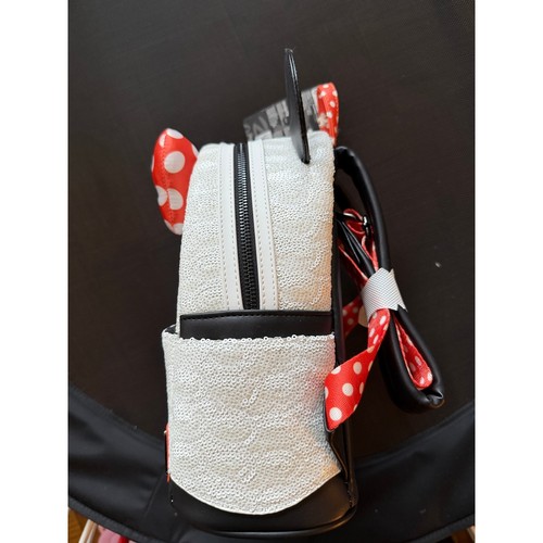 Disney Minnie Mouse Halloween Sequin Loungefly Backpack - photo 3