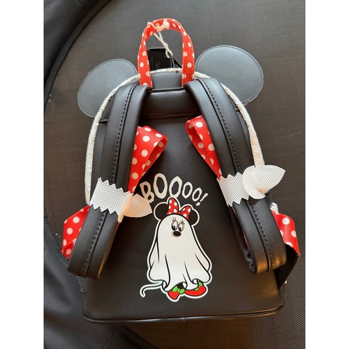 Disney Minnie Mouse Halloween Sequin Loungefly Backpack - photo 4