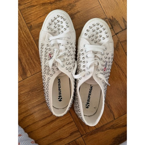 Women's Superga Custom Studded Sneakers, EUC, Size 10 - photo 5