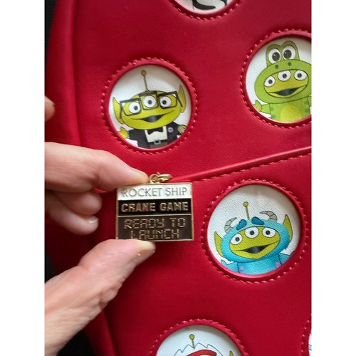Disney Pixar Toy Story Alien Remix Loungefly Backpack, GUC - photo 2