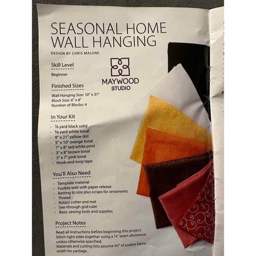 Annie's Holiday Quilters Club: Seasonal Home Wall Hanging - photo 4