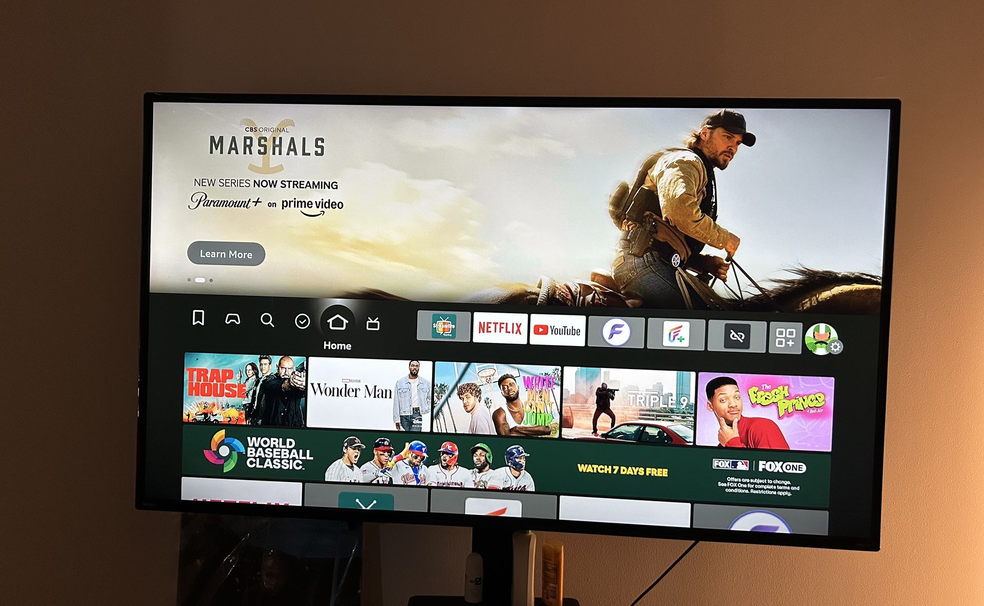 65 Inch Phillips ROKU TV - photo 2