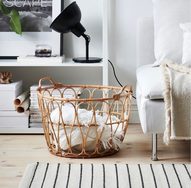 Rattan basket IKEA Snidad - photo 4