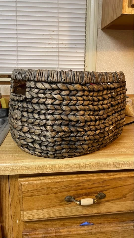 Set of 2 Woven Storage Baskets - photo 4