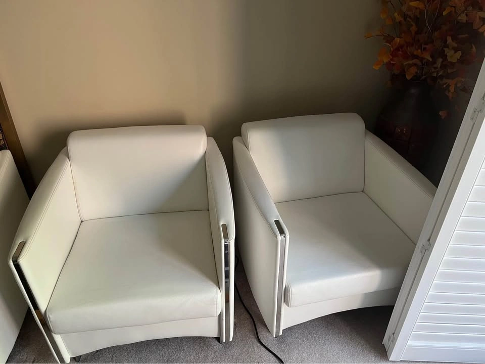 White sofa set - photo 2