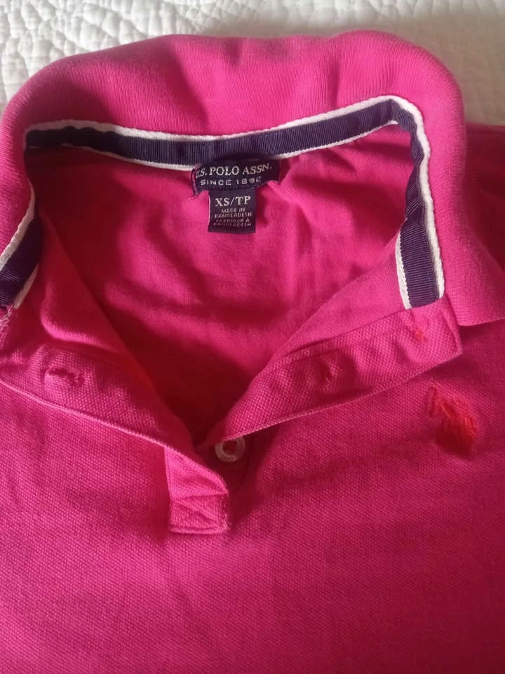U.S. Polo Assn. Pink Polo Shirt - photo 2