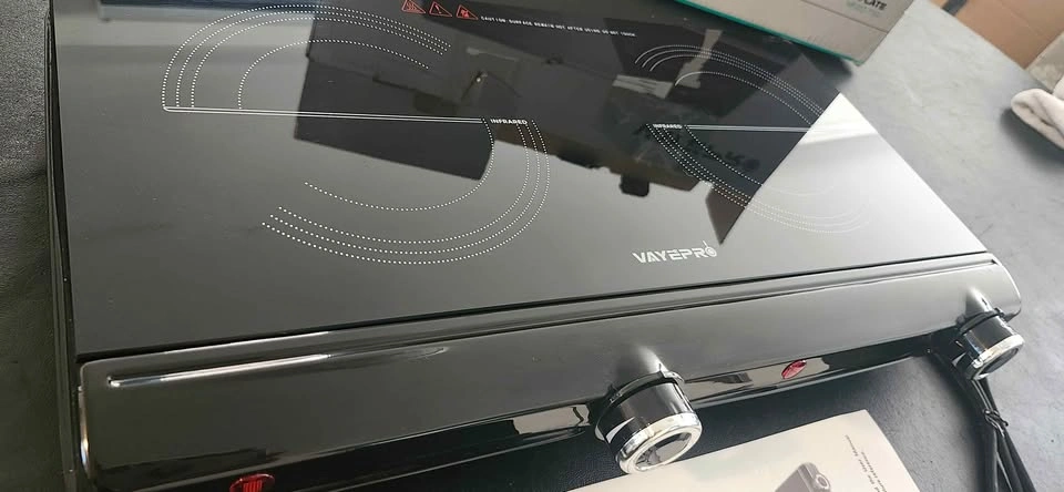 Double Burner Electric Cooktop 🛑 Almost NEW - photo 2