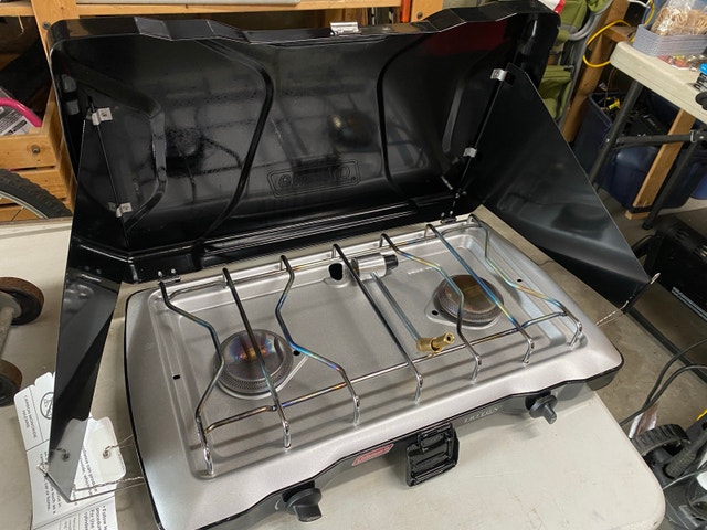 Coleman Triton 2-Burner Camping Stove - Like New - photo 2