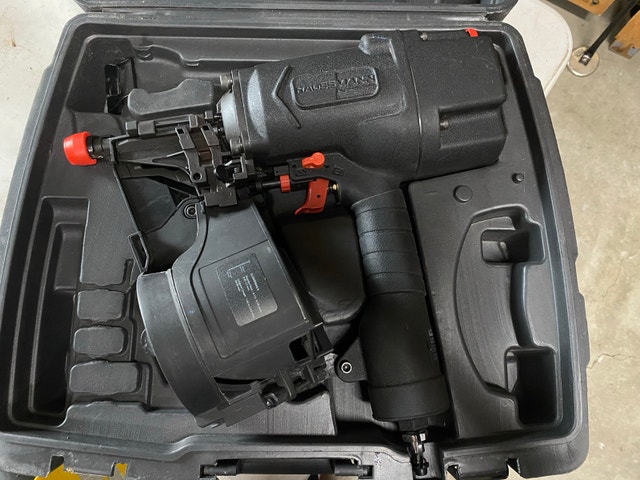 Haussmann 3-1/2” coil framing nailer for sale - photo 2