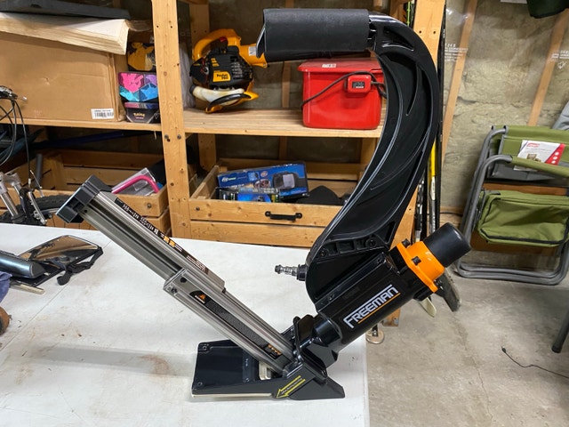 Freeman 2 in 1 flooring nailer/stapler for sale