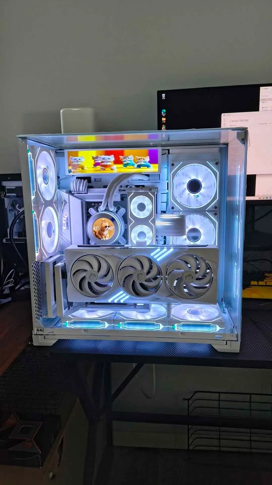 Custom white gaming PC 5070Ti / 9850x3d / 32gb ddr5 - photo 4
