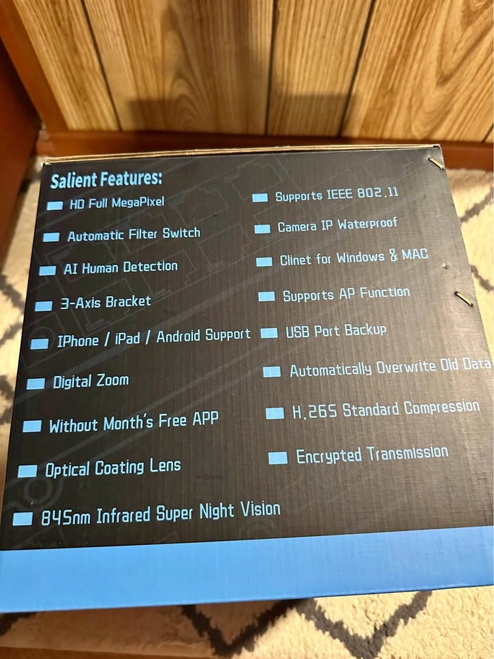 8 camera DVR system