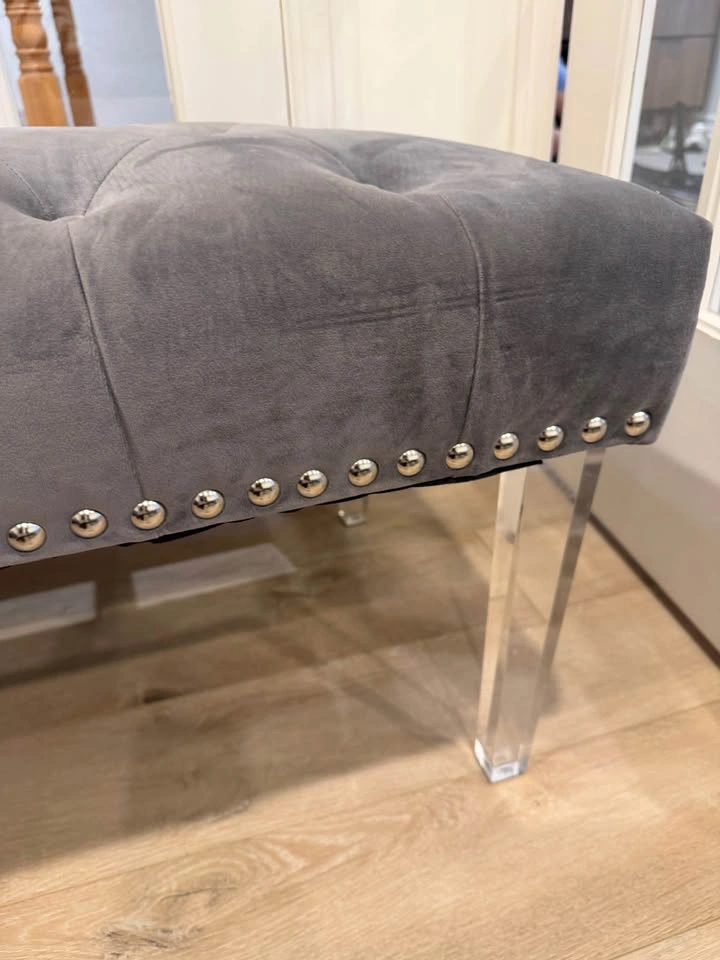 Grey bench - photo 4
