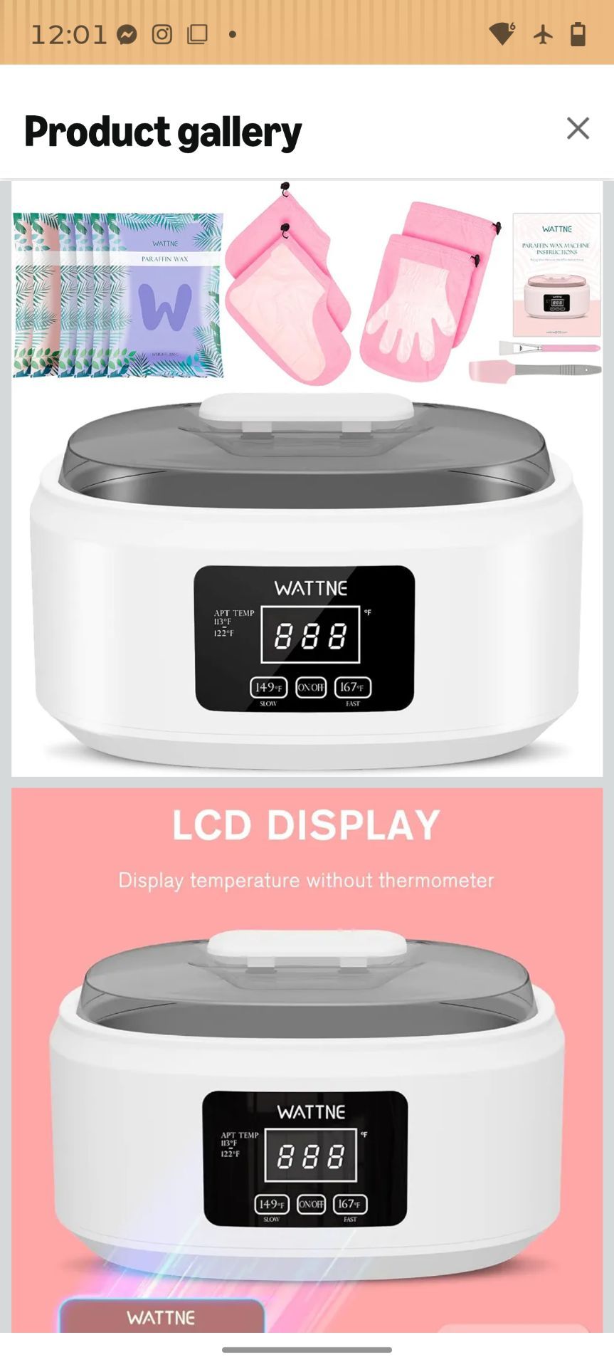 Nail & Feet Paraffin Wax Machine - photo 4