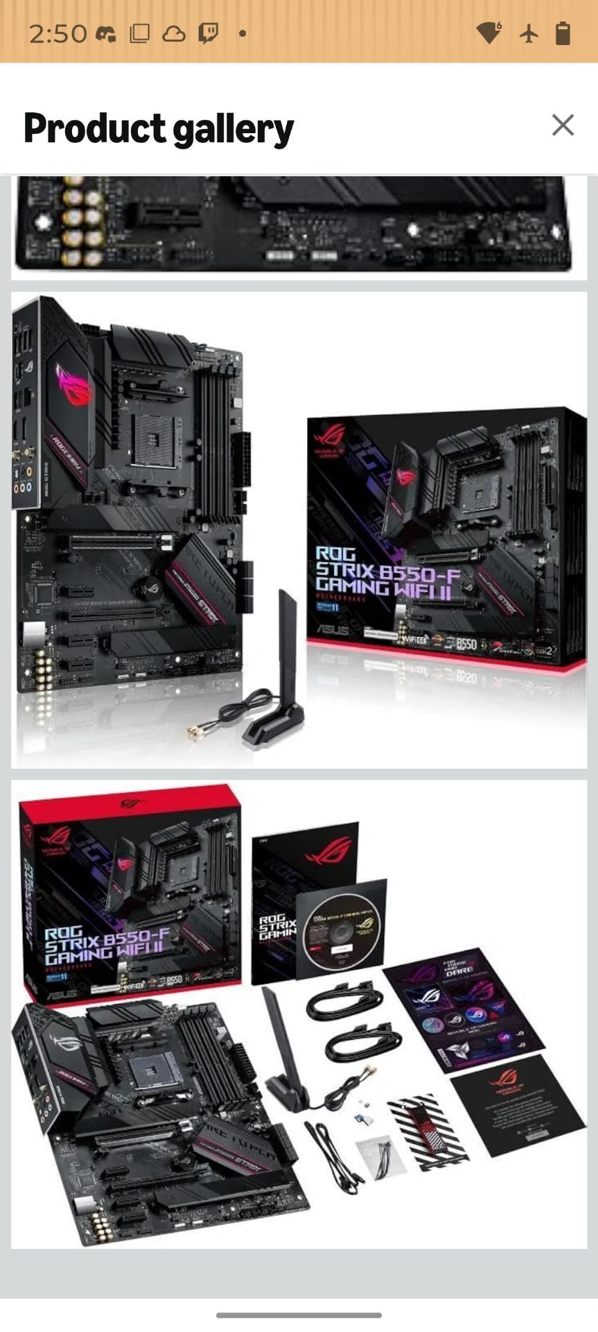 ASUS ROG Strix B550-F Gaming Motherboard - photo 3