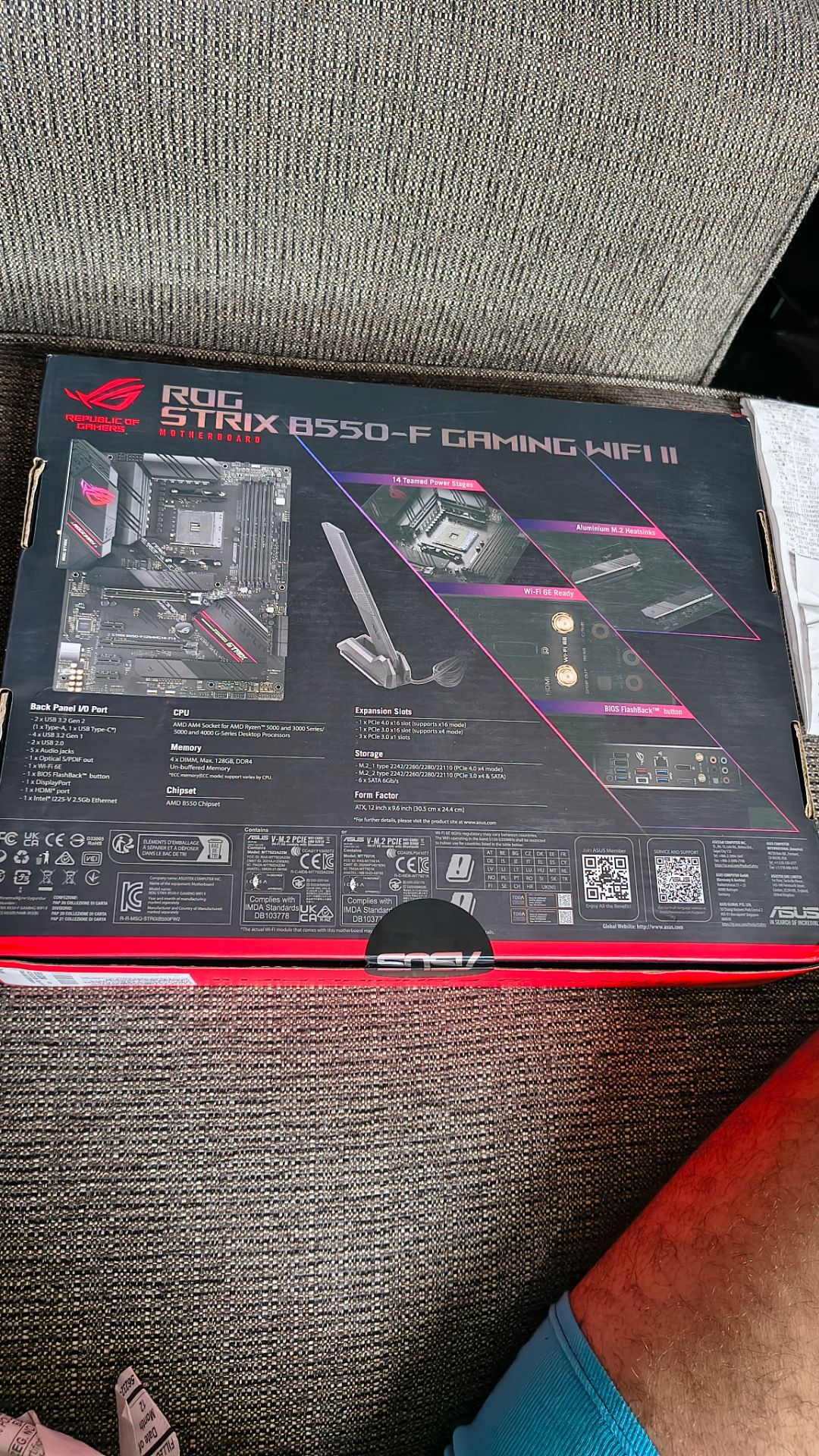 ASUS ROG Strix B550-F Gaming Motherboard - photo 5