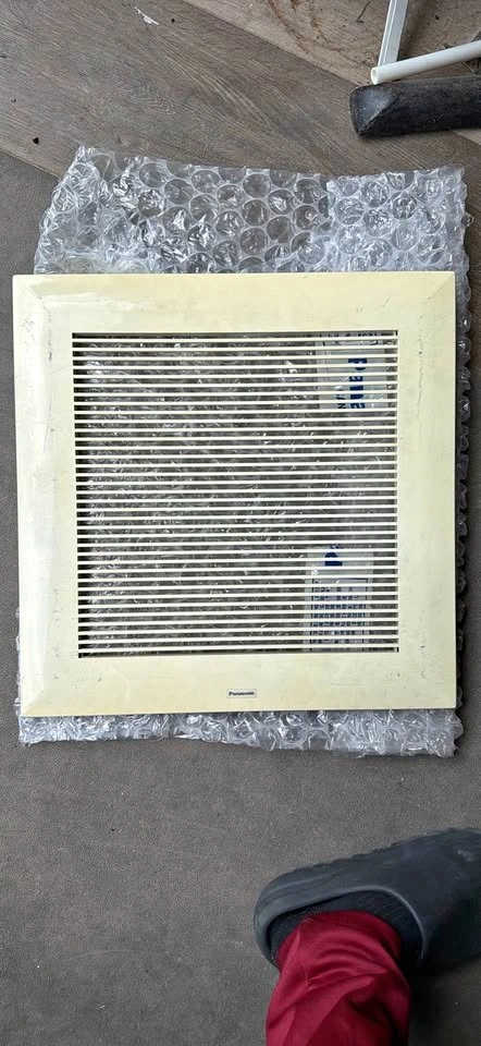 Genuine OEM Panasonic Ventilation Fan Cover - Not Light