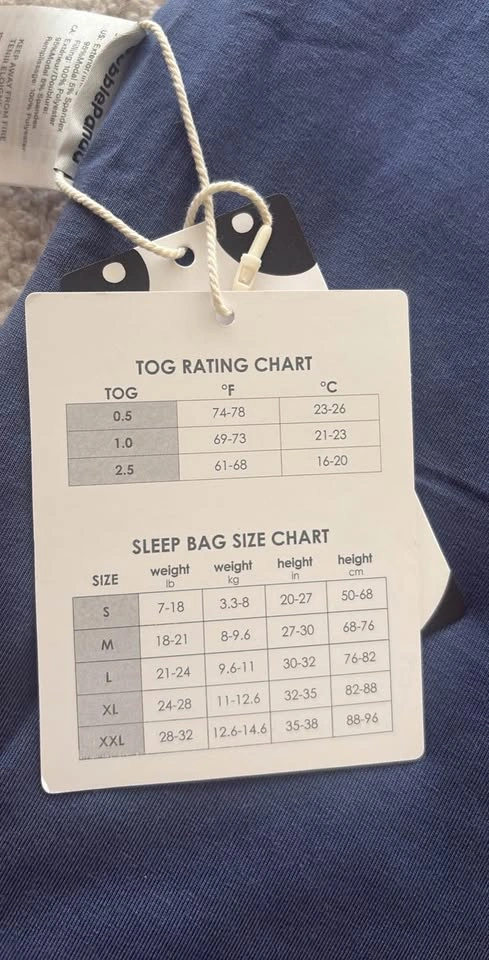 BubblePanda Bamboo Sleep Sack 2t-3t XXL - photo 3