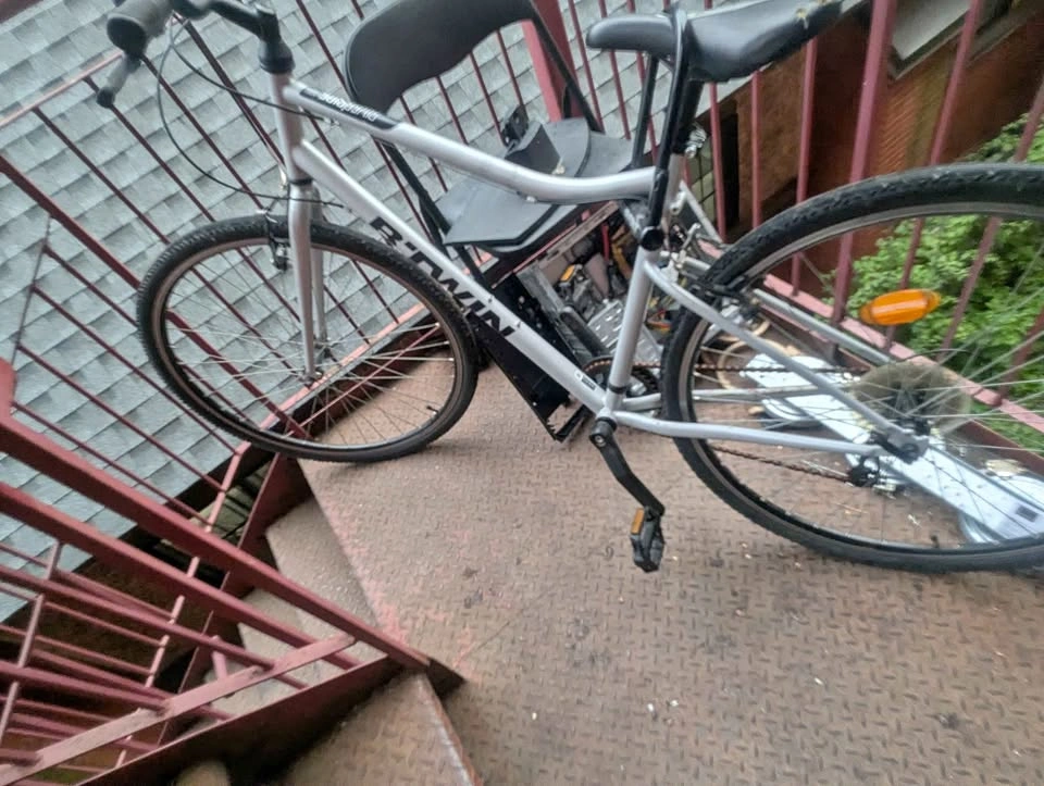 B'TWIN Riverside Hybrid Bike