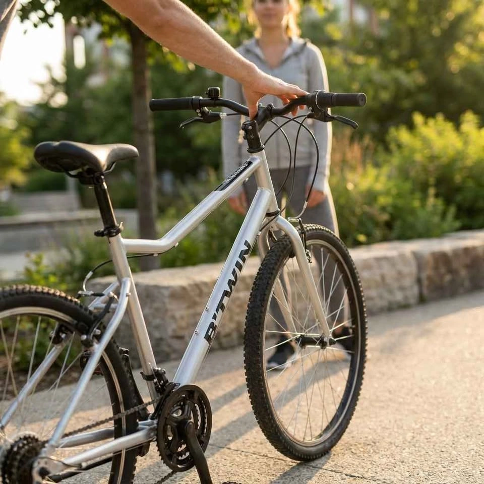 B'TWIN Riverside Hybrid Bike - photo 2