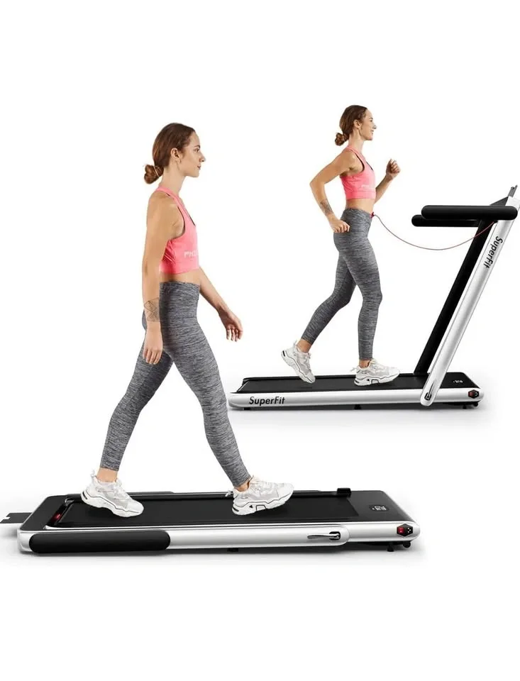Goplus 2-in-1 Folding Treadmill – Superfit Model