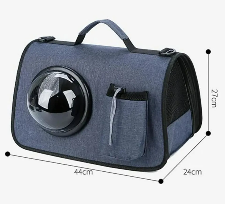 Pets Transport Bag Organizer With 20Air Holes Capsule Backpack image indicator(3)