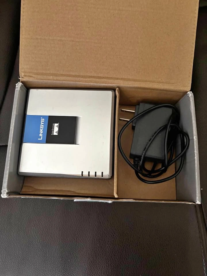 Unlocked Linksys Pap2t Voip Phone Voice Internet