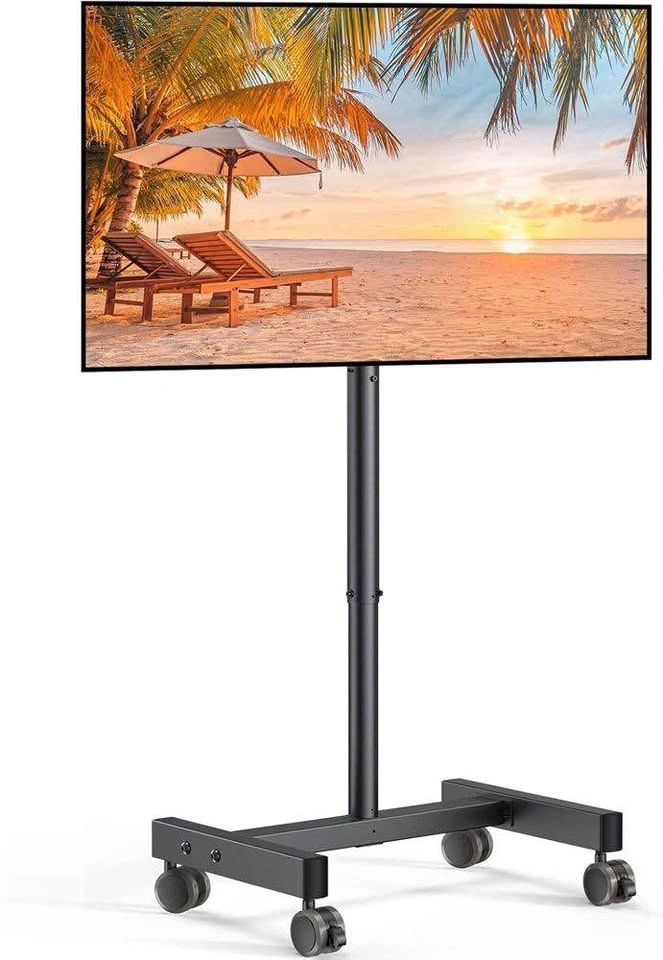 SAMSUNG 55" QLED TV with Mobile Rolling Stand - photo 2