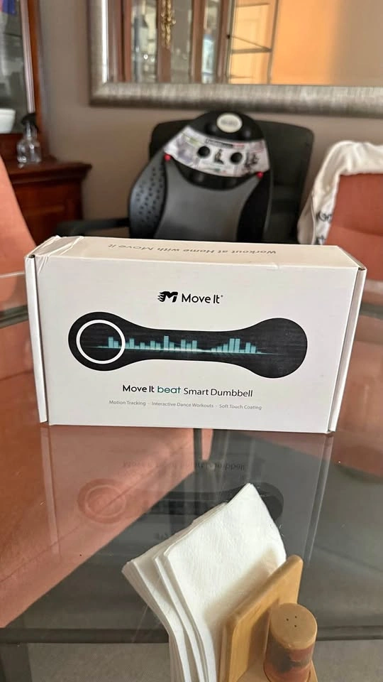 Move It Beat Smart Dumbbell – Smart Fitness Dumbbell with Box
