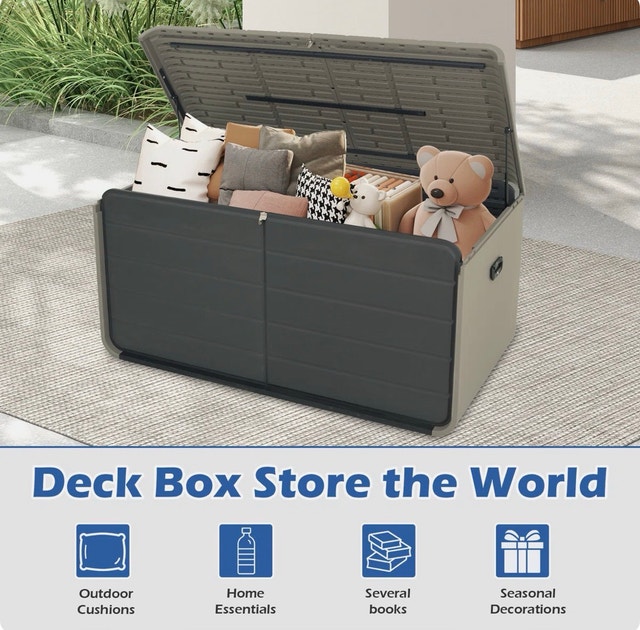 Brand New Lifetime Deck Box Backyard Patio Storage - photo 4