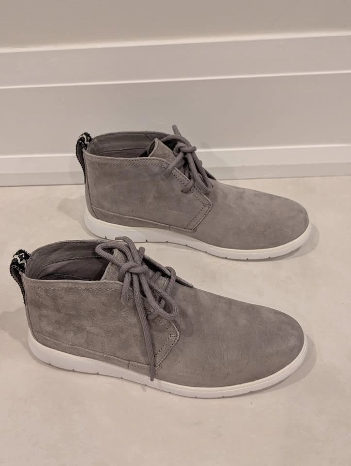 UGG Australia Men's Freamon Suede Chukka Boots Sealed Gray Size - photo 5