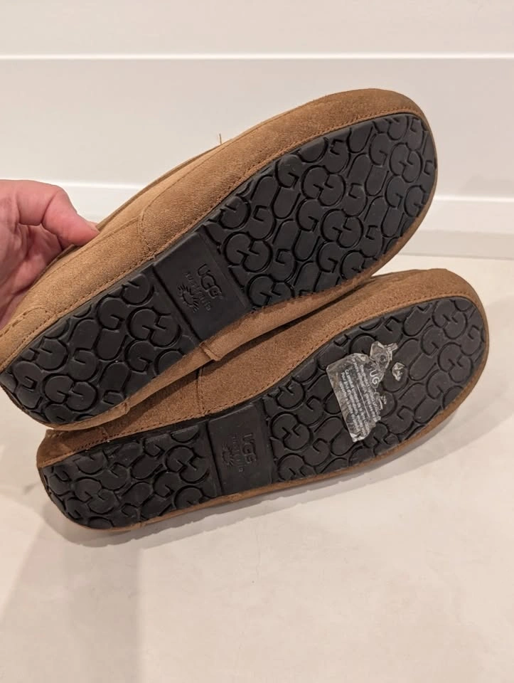 UGG Australia Kids Ascot Slipper Loafers Chestnut Brown Size 5 - photo 5