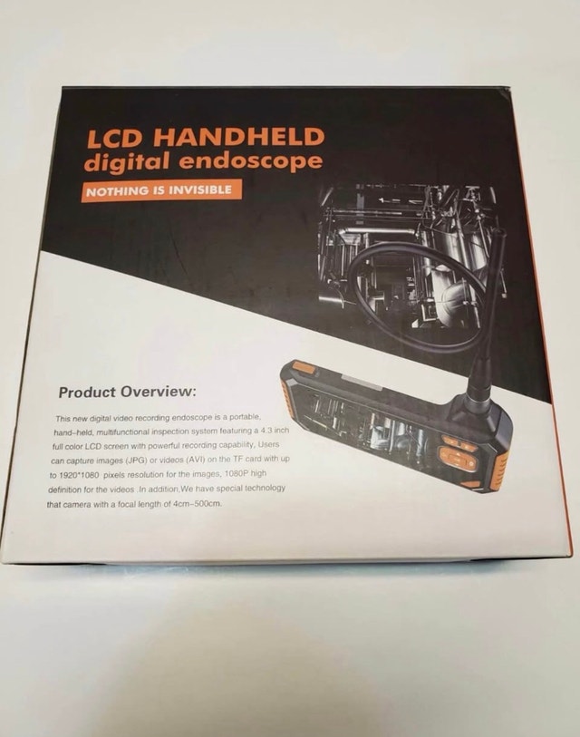 LCD Handheld Digital Endoscope 4.3 Inch Screen