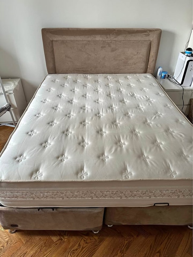 YATAS Brand - 160 x 200 cm Mattress and Bed with storage